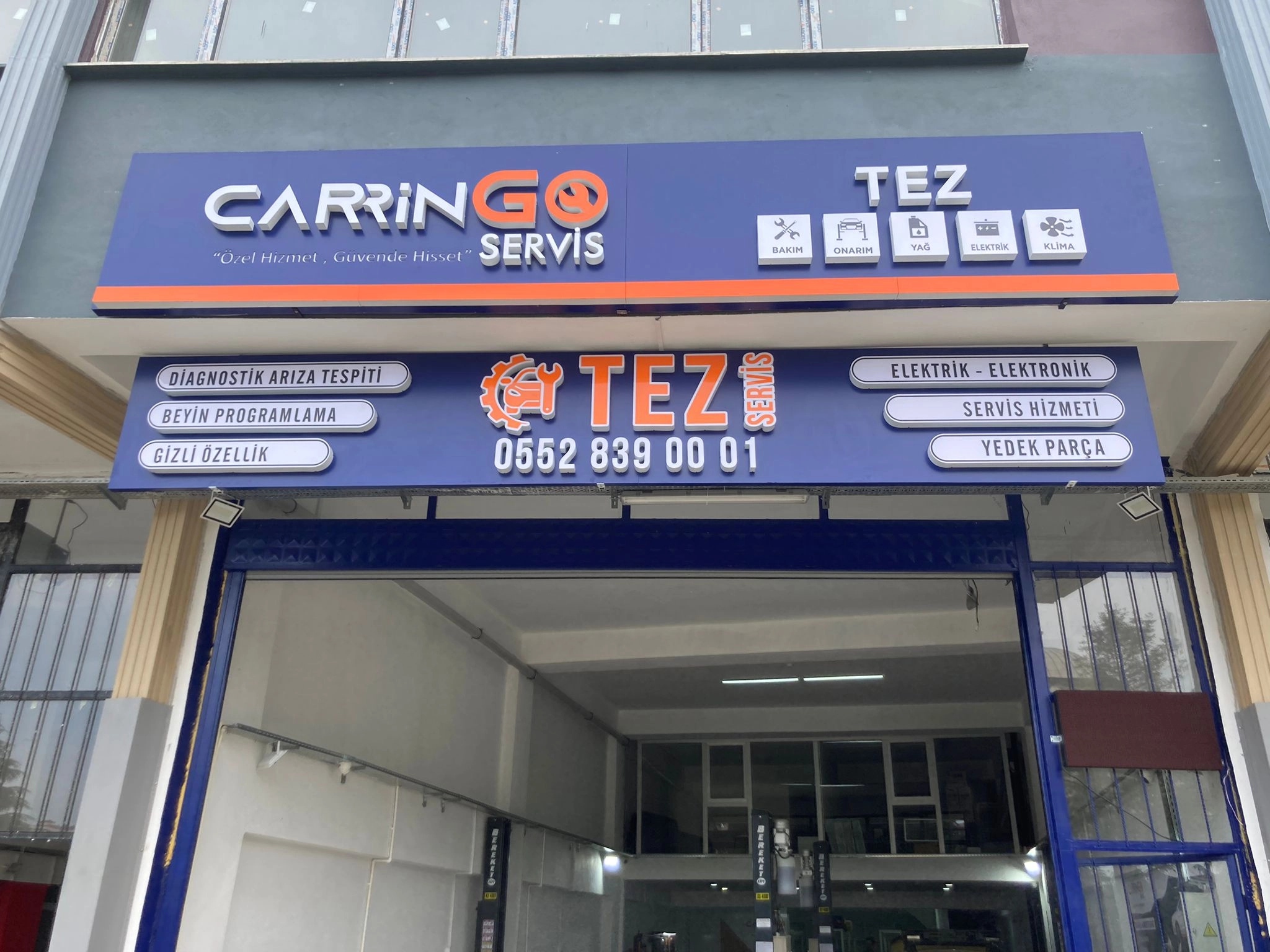 CarrinGO Tez Oto Servis