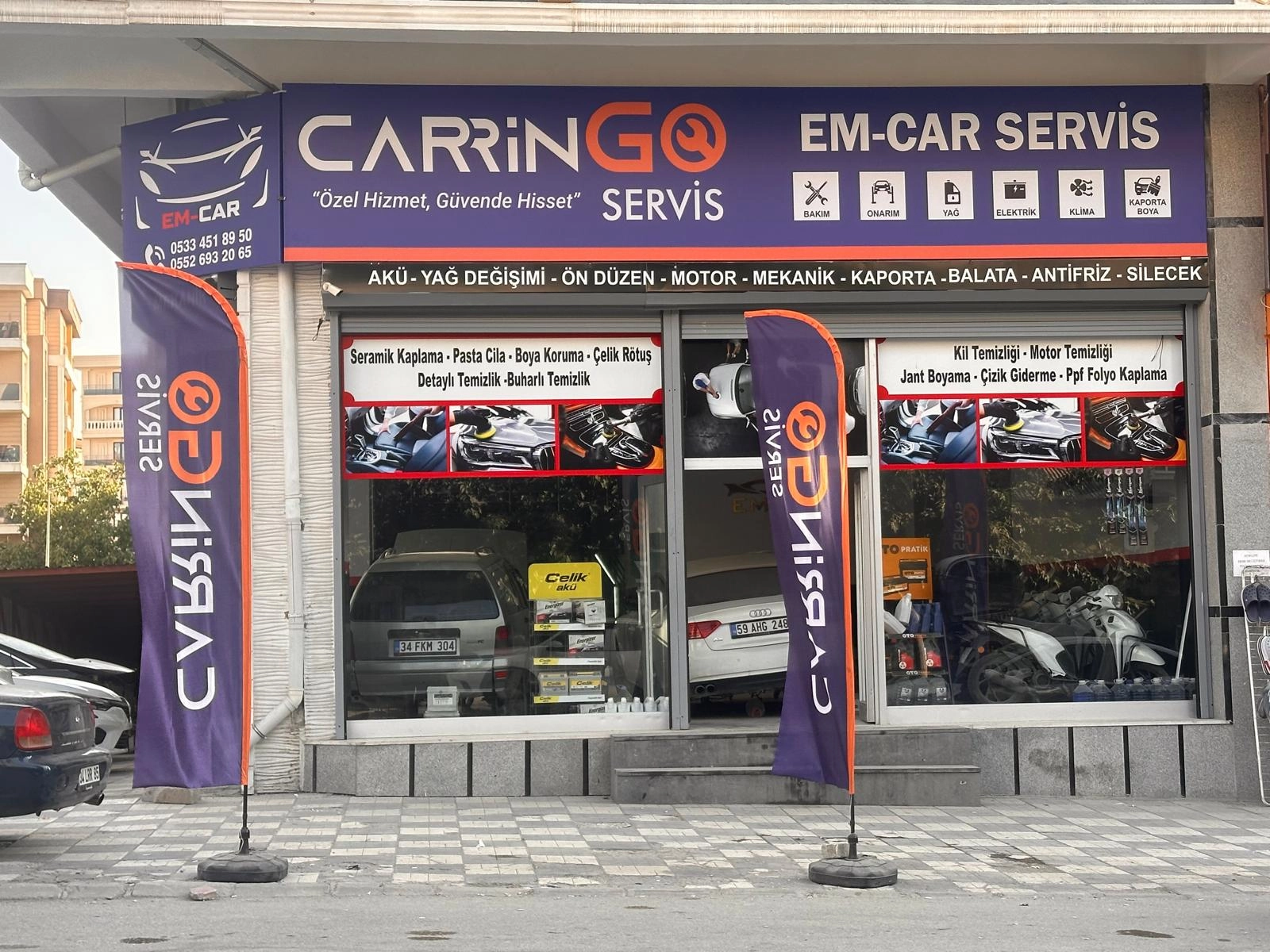 CarrinGO Em-Car Oto Servis