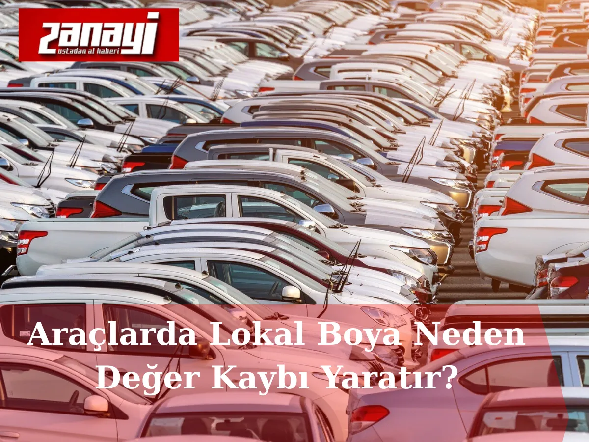 Araçlarda Lokal Boya Neden Değer Kaybı Yaratır?
