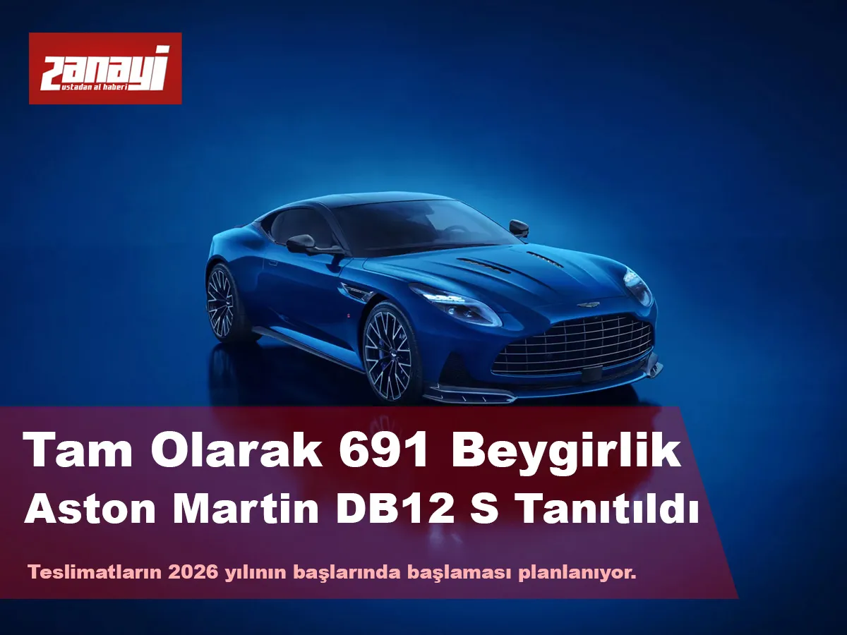 691 Beygirlik Aston Martin DB12 S Tanıtıldı