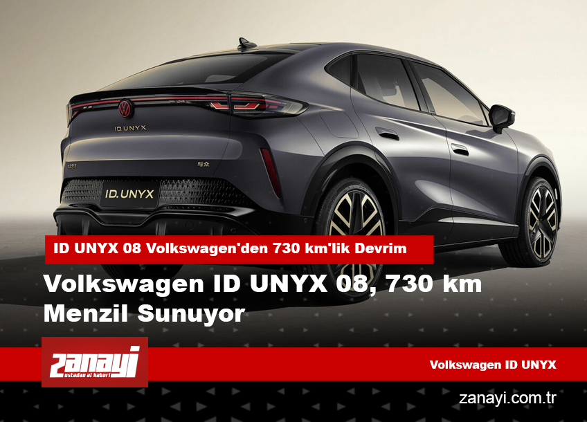 Volkswagen ID UNYX 08, 730 km Menzil Sunuyor