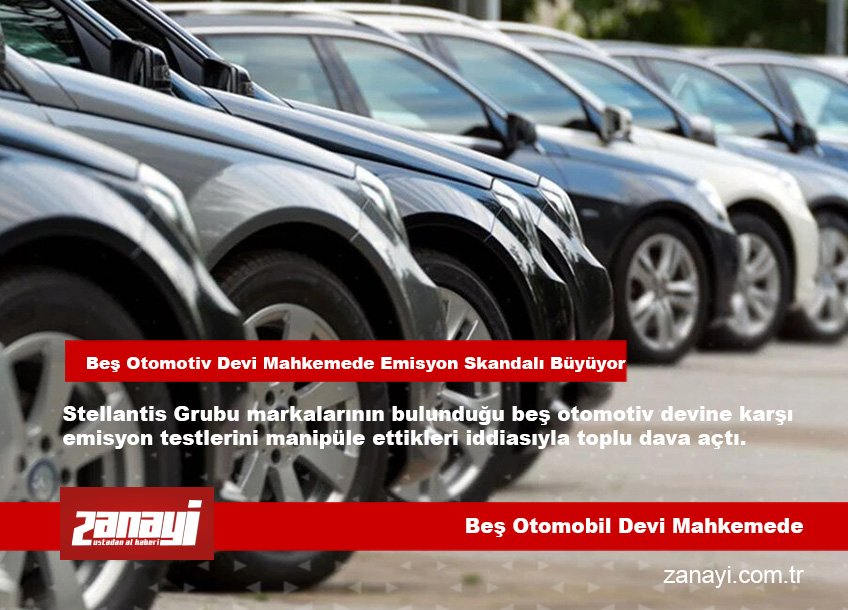 Beş Otomotiv Devi Mahkemede Emisyon Skandalı Büyüyor