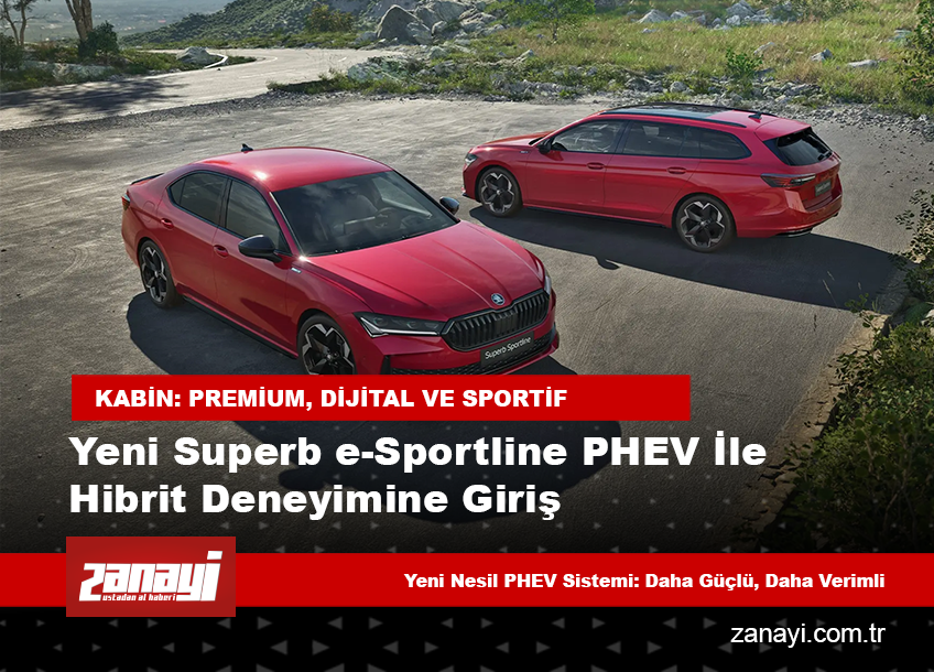 Yeni Superb e-Sportline PHEV ile hibrit deneyimine giriş