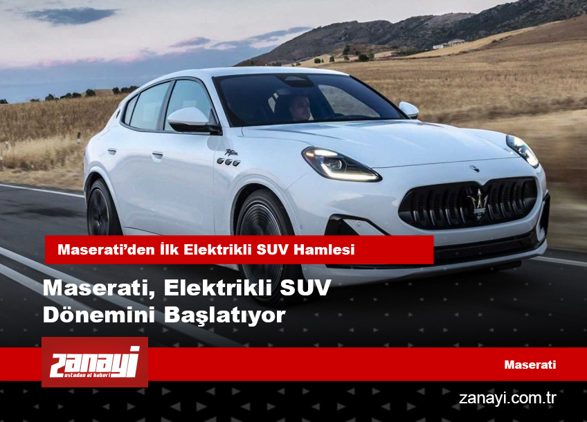 Maserati, Elektrikli SUV Dönemini Başlatıyor