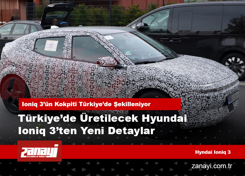 Türkiye’de Üretilecek Hyundai Ioniq 3’ten Yeni Detaylar