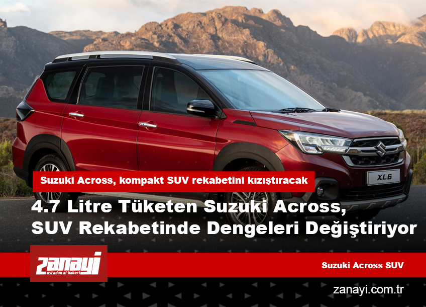 4.7 litre tüketen Suzuki Across, SUV rekabetinde dengeleri değiştiriyor