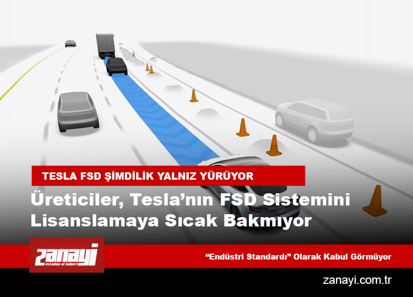 Otonom Sürüşte Beklenmedik Fren: Diğer Üreticiler, Tesla’nın FSD Sistemini Lisanslamaya Sıcak Bakmıyor