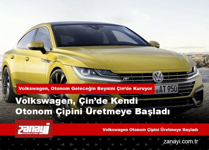 Volkswagen, Çin’de Kendi Otonom Çipini Üretmeye Başladı